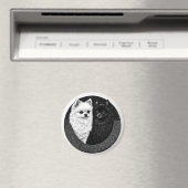Japanische Spitzhunde Magnet (In Situ (Geschirrspüler))