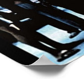 Japanische Stadt Gottes Poster (Ecke)