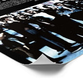 Japanische Stadt Gottes Poster (Ecke)