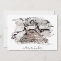 *~* japanische Stairs Art +    RSVPQR AR27 Wedding