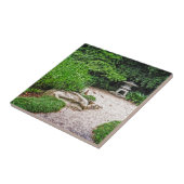 Japanische Steinlaterne Fliese (Seite)