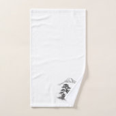 Japanische Stilkollektion Badhandtuch Set (Handtuch)