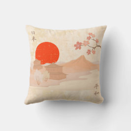 Japanische Stilkunst Kissen