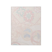 Japanische Stoff Notepad Notizblock (Rotiert)