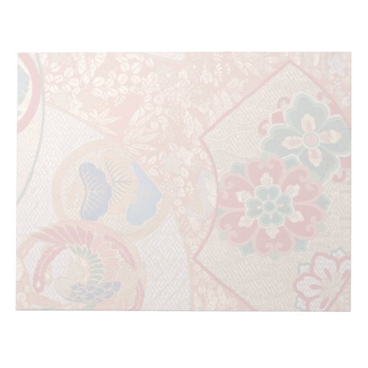 Japanische Stoff Notepad Notizblock (Vorderseite)