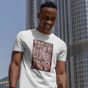 Japanische Straße T-Shirt