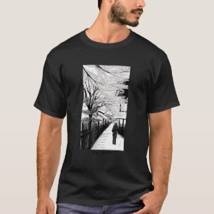 Japanische Streetwear Blume T-Shirt