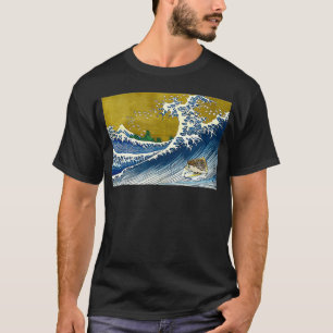 Japanische Surfkunst Igel T-Shirt