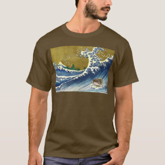 Japanische Surfschule Igel Art T-Shirt