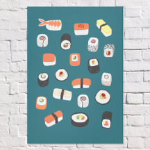 Japanische Sushi-Nigiri-Maki-Rolle