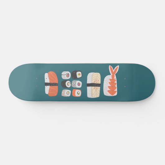 Japanische Sushi-Skateboard Skateboard (Horizontal)