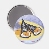 Japanische Sushi Temaki Rolls Magnet (Vorderseite/Rückseite)
