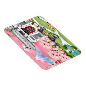 Japanische Szene Magnet (Rechte Seite)