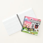 Japanische Szene Notizblock (Innenseite)