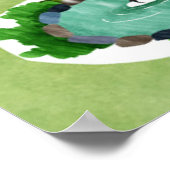 Japanische Szene Poster (Ecke)