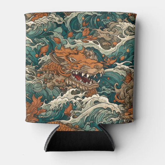 Japanische Tattoo Art Dosenkühler (Vorderseite)