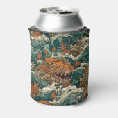 Japanische Tattoo Art Dosenkühler (Kanne Rückseite)