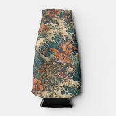 Japanische Tattoo Art Flaschenkühler (Vorderseite)