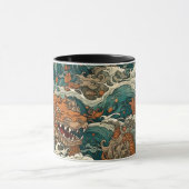 Japanische Tattoo Art Tasse (Zentrum)
