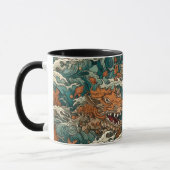 Japanische Tattoo Art Tasse (Links)