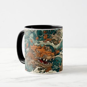 Japanische Tattoo Art Tasse