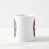 Japanische Tattoo Tiger-Tasse Kaffeetasse (Mittel)