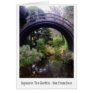 Japanische Tea Garden Card