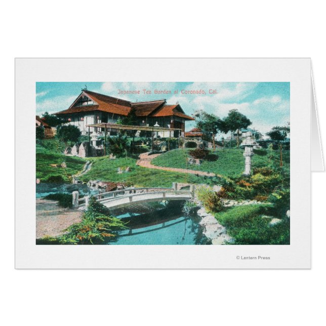 Japanische Tea Garden ViewCoronado, CA (Vorderseite (Horizontal))