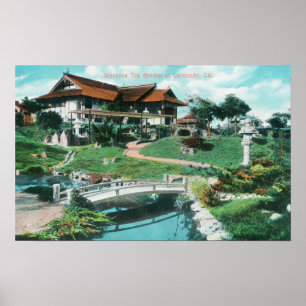 Japanische Tea Garden ViewCoronado, CA Poster