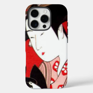 Japanische Teezeremonie Kunstprint iPhone 16 Pro Hülle