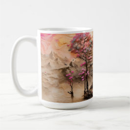Japanische Tempel Kaffeetasse