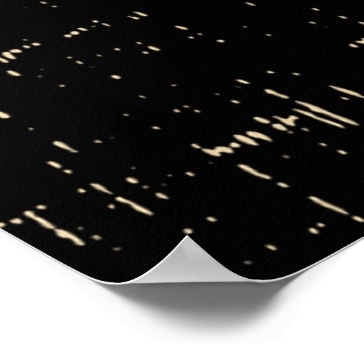 Japanische Tempellandschaft Poster (Ecke)