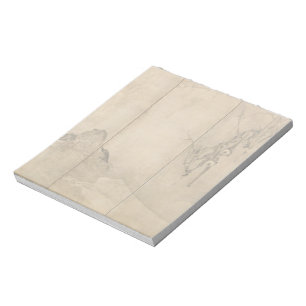 Japanische Tinte auf Papier Gibbons Primate & Land Notizblock