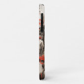 Japanische Tintenlackierung Telefongehäuse - Berg  Case-Mate iPhone Hülle (Hinten/Links)