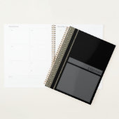 Japanische Tortoise Muster Schwarz und Gold Planer (Anzeige)