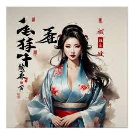 Japanische Tradition Poster