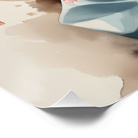 Japanische Tradition Poster (Ecke)