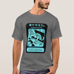 Japanische U-Bahn-Werbung in Tokio T-Shirt