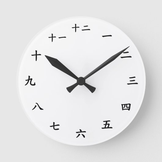 japanische Uhr (Vorderseite)