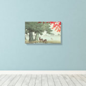 Japanische Ukiyoe Art (Hasui Kawase) Leinwanddruck (Insitu (Holzboden))