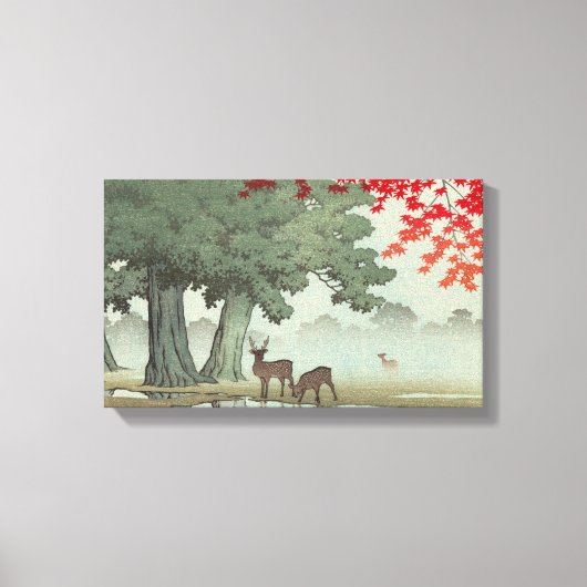 Japanische Ukiyoe Art (Hasui Kawase) Leinwanddruck (Vorderseite)