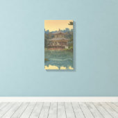 Japanische Ukiyoe Art (Hiroshi Yoshida) Leinwanddruck (Insitu (Holzboden))