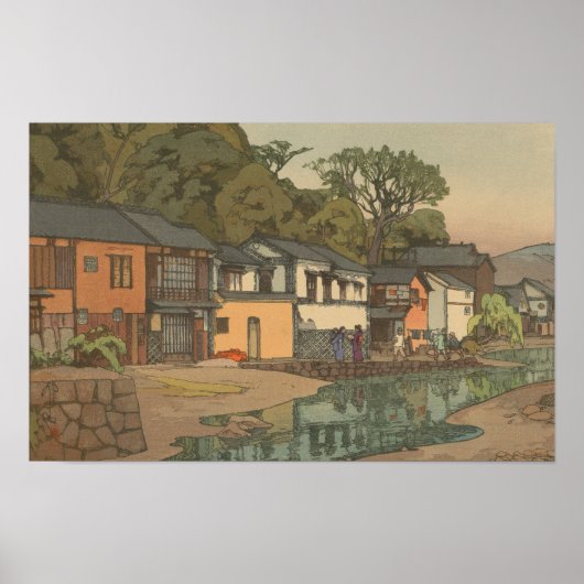 Japanische Ukiyoe Art (Hiroshi Yoshida) Poster (Vorne)