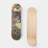 Japanische Ukiyokunst Skateboard (Vorderseite)