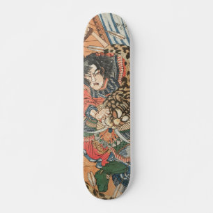 Japanische Ukiyokunst Skateboard