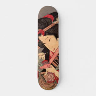 Japanische Ukiyokunst Skateboard