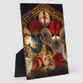 Japanische Umbrellas Fotoplatte (Seite)