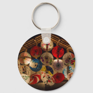 Japanische Umbrellas Schlüsselanhänger