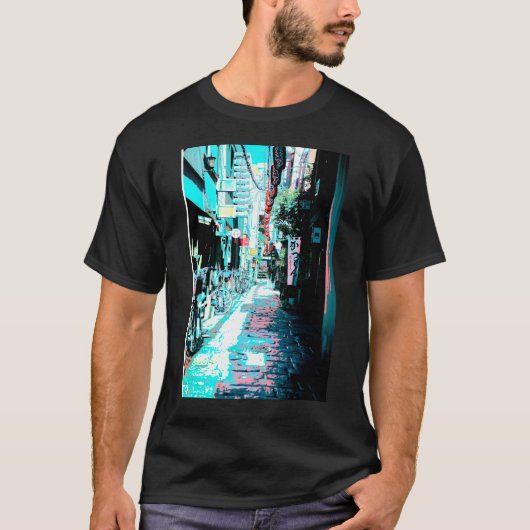 Japanische Vaporwave 80er Jahre Lofi Tokyo Streetw T-Shirt (Vorderseite)