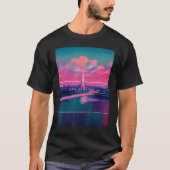 Japanische Vaporwave asiatische Neon Retro 80u20 T-Shirt (Vorderseite)
